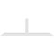 Ekena Millwork Portland Architectural Grade PVC Gable Bracket, 84"W x 28"H x 4"D x 4"F, 8/12 Pitch GBP084X28X0404POR00 - alternate 2